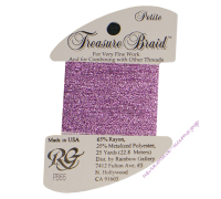 Металлизированная нить RG Treasure Braid PB65 Lite Violet