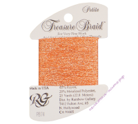 Металлизированная нить RG Treasure Braid PB74  Wild Salmon