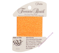 Металлизированная нить RG Treasure Braid PB76  Orange