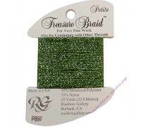 Металлизированная нить RG Treasure Braid PB97
