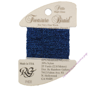 Металлизированная нить RG Treasure Braid PH08 Royal Blue