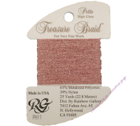 Металлизированная нить RG Treasure Braid PH11 Pink