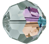 Бусина Кристалл Swarovski Black Diamond Aurore Boreale (215 AB) 4 мм