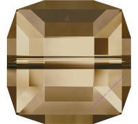 Бусина Swarovski Куб Crystal Golden Shadow B (001 GSHAB) 6 мм