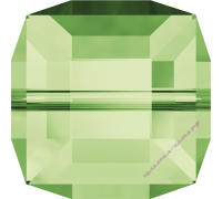 Бусина Swarovski Куб Peridot (214) 6 мм