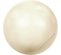 Бусина-жемчужина Crystal Creamrose Light Pearl 6 мм