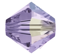 Бусина Кристалл Swarovski Violet Aurore Boreale (371 AB) 4 мм